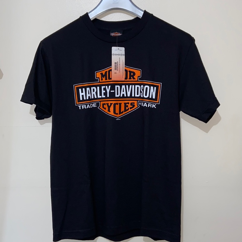 Harley-Davidson Elongated Logo T-Shirt unisex